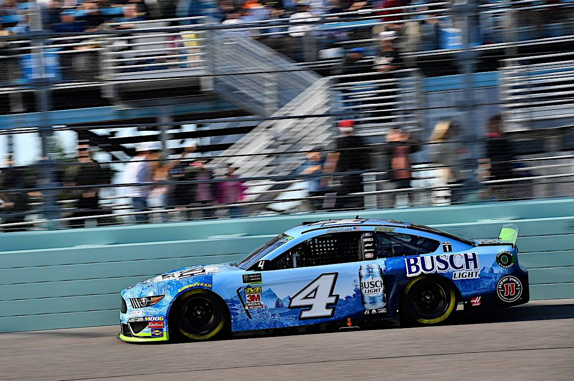 Stewart-Haas Racing's Kevin Harvick finished third in the Cup Series championship battle Stewart-Haas Racing's Kevin Harvick finished third in the Cup Series championship battle